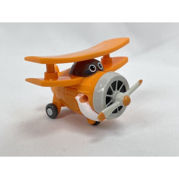 Super Wings Transforming Planes Mini Airplanes Set 5 Transform-A-Bots Jett - Picture 4 of 7